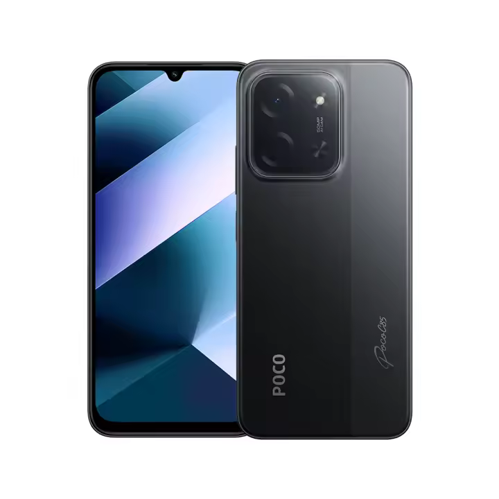 Teléfono Móvil POCO C85 Smartphone, 6GB+128GB | 8GB+256GB, Pantalla inmersiva Dot Drop 6,9" 120 Hz, Batería masiva 6000 mAh (typ) con carga reversible, Cámara principal 50MP+frontal 8MP, MediaTek Helio G81-Ultra, IP64, HyperOS 2, Google Gemini - 1
