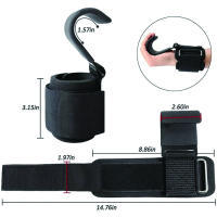 Juego De Agarres Para Músculos De Mano De Entrenamiento De Fuerza Sin Ahogamiento Para Squat Pesas Y Pull-up En Barra Horizontal Antideslizante Para Ejercicio De Fitness - details 1