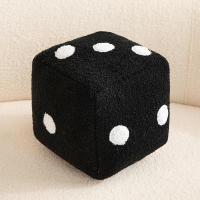 Cojín De Dados De Peluche Cubo De Dados Muñeco Relleno Juguete De Juego Decoración De Interiores Para Fiesta Suministros De Decoración Del Hogar Y Del Coche - details 1