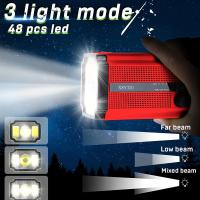 PORCHEDDU 5000mAh Radio DE EMERGENCIA FM XSY-320 portátil de mano-powered Alarma Solar recargable con Alarma SOS Lintera Meteorológica de Energía para el hogar del coche - details 1