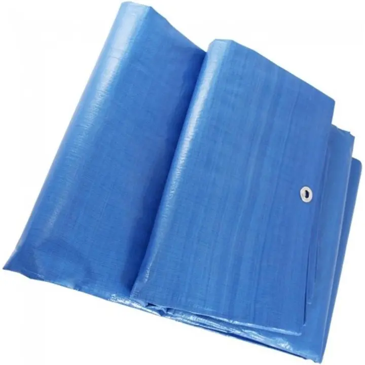 Toldo Polietileno Reforzado, Impermeable Multiusos con ojales, Azul 90Gr , Verde 120 Gr Varias medidas , Thayba - 1