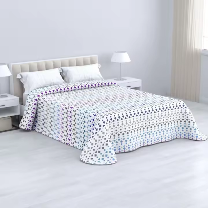 Kytzias - Colcha Bouti Verano Estampada para Camas de 90, 105, 135 y 150 Cm - 100% Poliéster Extrasuave y Transpirable. - 1