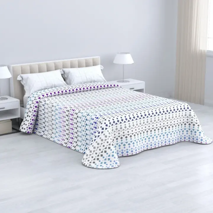 Kytzias - Colcha Bouti Verano Estampada para Camas de 90, 105, 135 y 150 Cm - Poliéster Extrasuave y Transpirable - 1