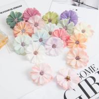 Artificial Flores Rosa Daisy Cabezas Mini Para Decoración De Hogar Boda Fiesta Scrapbook Plantas Falsas Corona De Hojas Para Eventos - details 4