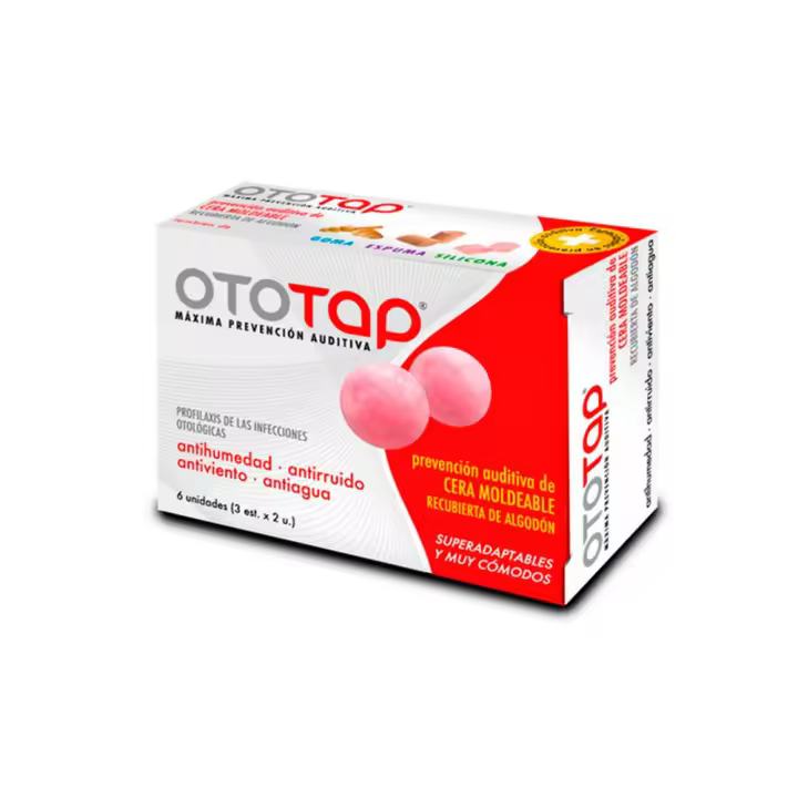 TAPONES OIDOS OTOTAP CERA 6 U - 1