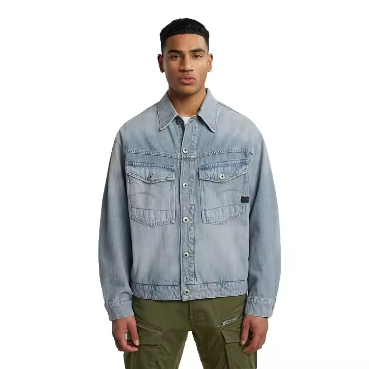 Ropa hombre Chaquetas G-star Chaqueta Dakota Azul - 1