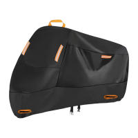 Cubierta De Motocicleta 210D Impermeable Y Antiviento Con Cierres Para Bicicleta Scooter Cubierta De Lluvia Motocross Universal Protección Al Aire Libre - details 9