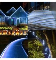 COSHANO Tira de luz Led para exteriores manguera color blanco, decoracion, fiesta exterior - interior waterproof (8 Metros) - details 2