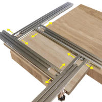 Máquina De Cortado Multiusos Con Guía De Engrafado Y Milloqueo Auxiliar Ajustable Para Trabajos De Carpintería Herramienta De Soporte - details 1