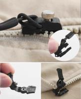 Kit De Reparación De Cremalleras Universales Cabeza De Cremallera Desmontable Rápida Y Instantánea Para Chaquetas Bolsos Abrigos Material Plástico Auto Bloqueo - details 1