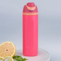 Termo Doble Capa De Acero Inoxidable 24/32oz Con Manija Termo Aislado Espacial Kettle Taza Deportiva Botella De Agua Tumbler - details 19