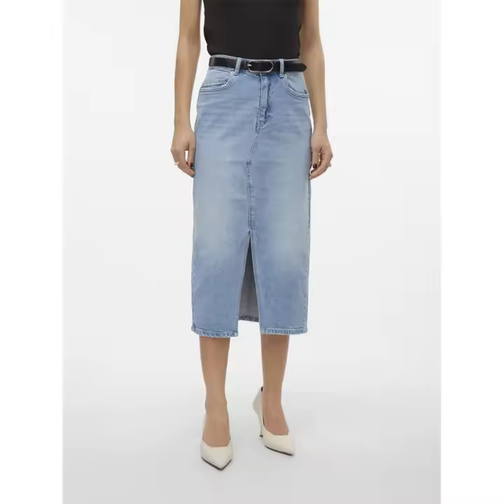 Vero Moda Falda Vaquera Veri Azul - 1