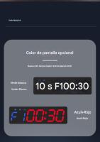 Reloj de entrenamiento con Barería, mini temporizador portátil de Gimnasio con imán incorporado para gimnasio en casa, programable - details 1