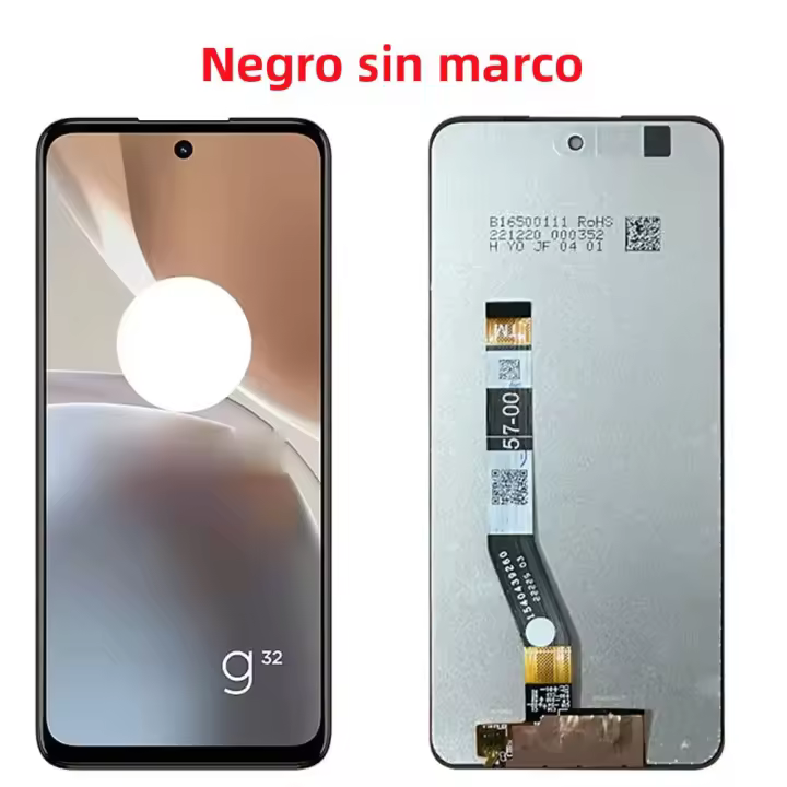 Pantalla LCD De 6.5" Para Motorola Moto G32 XT2235-2 XT2235-3 Con Marco Digitizador De Toque Pieza De Repuesto Para Pantalla Moto G32 - 1