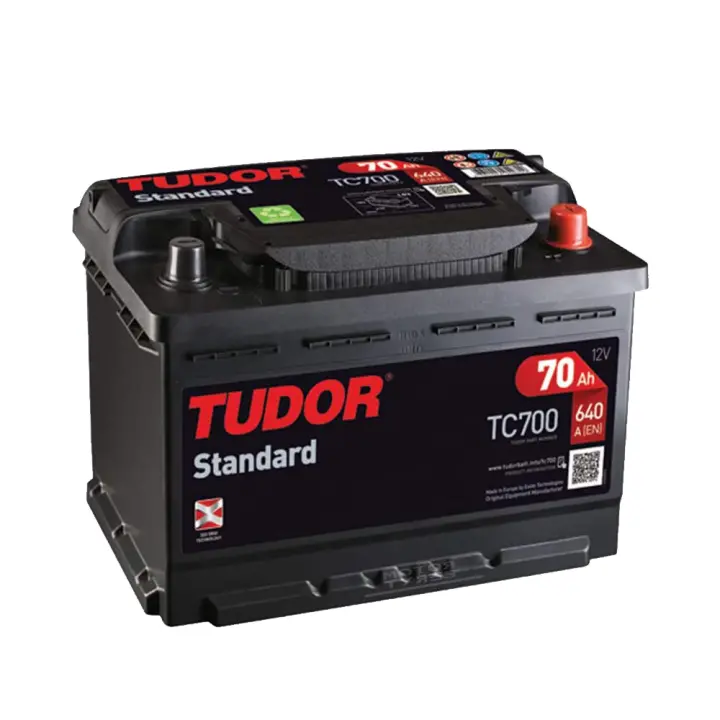 Tudor TC700 Batería de Coche 70Ah 640A - Gama Standard - 1
