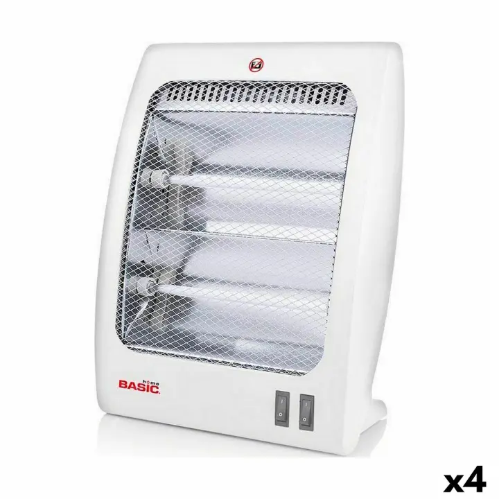 Calefactor Basic Home Eléctrico 800 W (4 Unidades) - 1