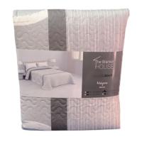 Niágara Gris- Colcha Ligera de Microfibra para Dormitorio, Fresca y Económica - details 1