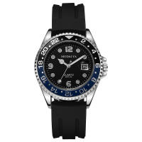 Reloj De Cuarzo Para Hombre 2024 Nuevo Llegada Moda Reloj De Pulsera Deportivo Con Correa De Silicona Marcas De Numeros Arabe Clavija De Cierre Resistente Al Agua - details 4