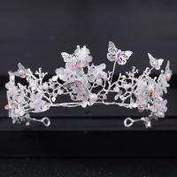 Diadema De Boda Hecha a Mano Con Perlas Y Rhinestones Diseño Floral Con Mariposa Accesorio Para El Cabello Regalo De Novia - details 10