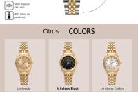 Reloj De Pulsera De Lujo Para Mujer CHENXI En Acero Inoxidable Dorado Con Dial Pequeño Y Superficie De Concha Rosa Moda De Vestir Resistente Al Agua Con Manecillas Luminosas Y Cierre De Pulsera - details 1