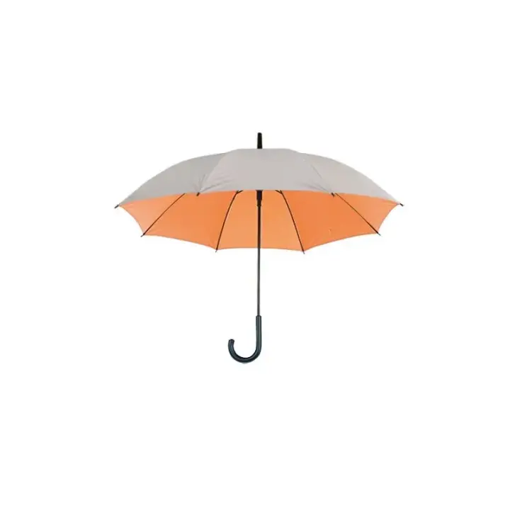 Paraguas de la marca Cardin Naranja - Sombrilla resistente y elegante para los días de lluvia - 1