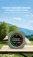 Detector De Dióxido De Carbono Mini K5A K5B Monitor De Calidad Del Aire Portátil Con Pantalla LED Recargable Por USB Tipo-C Para Interior Y Viajes - details 0