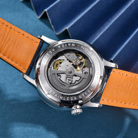 Reloj Mecánico De Moda Para Hombres PAGANI DESIGN PD-1790 42MM 10Bar Impermeable Cristal De Zafiro Pulsera De Cuero Acero Inoxidable Estilo Business - details 18