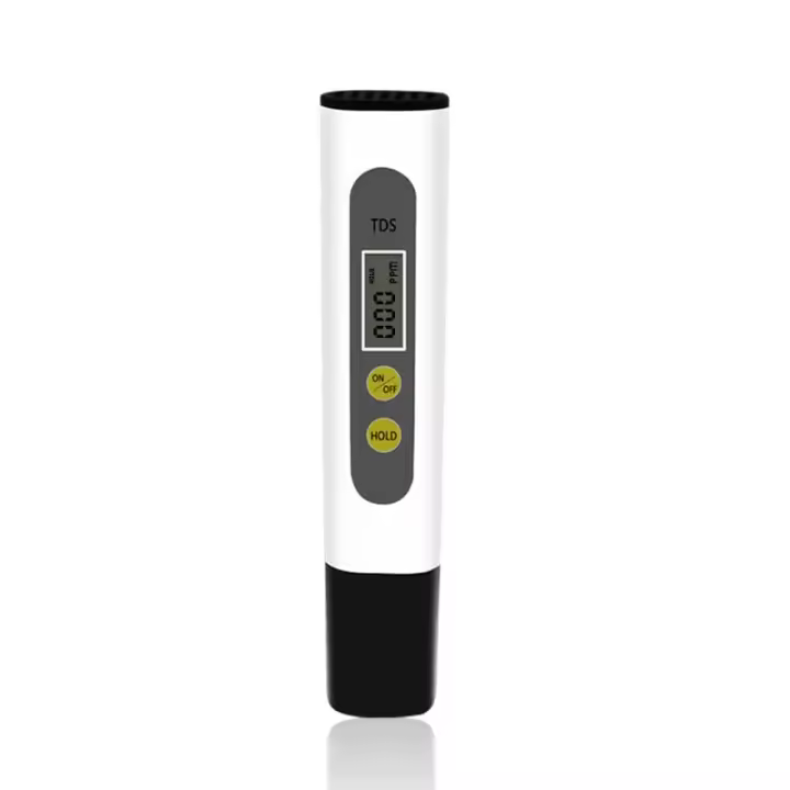 Medidor digital de TDS M2medidor de aguamediciónconto y precise De 0 at 9990 ppm para hidroponíaagua potable Doméstica del grifoetc. Blanco - 1