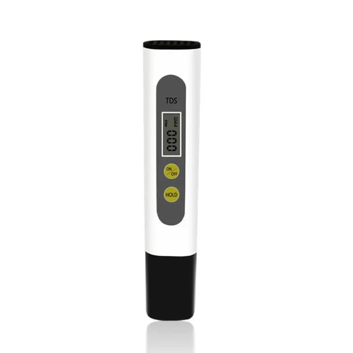 Medidor digital de TDS M2medidor de aguamediciónconto y precise De 0 at 9990 ppm para hidroponíaagua potable Doméstica del grifoetc. Blanco - 1