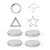 Molde De Galletas De Azúcar Horno De Alimentos Kit De Juego De Hacer Miel Y Biscochos De Acero Inoxidable Herramienta De Cocina - details 18