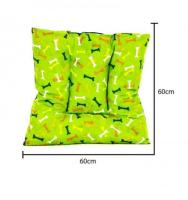 Coshano Cama para perros gatos mascotas mediana con acolchado grueso y cómodo 60X60cm lavable - details 2