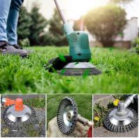 Cabeza De Trimmer De Hierba Universal Upgrade 6/8/10 Pulgadas Rueda De Acero Para Cortacésped Y Jardín Herramienta De Jardinería - details 0