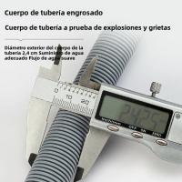 Kit De Tubo De Desagüe Para Lavar La Ropa Y La Nevera Incluye Tubo Corrugado Flexible Adaptador De Extensión Y Tornillo De Ajuste - details 5