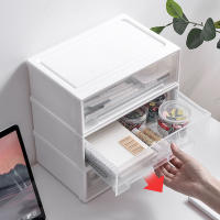 Organizador De Escritorio Con Caja De Almacenamiento Para Joyas Y Bisutería Diseño De Cajones Superpilas Para Pulseras Y Collares - details 3