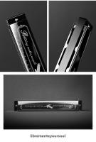 Romusic Armónica Diatónica 24- Huecos En Clave C Profesional Para Adultos Y Estudiantes Metal Para Principiantes Y Niños - details 12