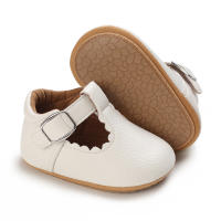 Zapatos Para Bebé Recién Nacidos Niñas Clásicos Corazón De Goma Antideslizante PU Vestido Primera Caminadora Zapatos De Cuna - details 23