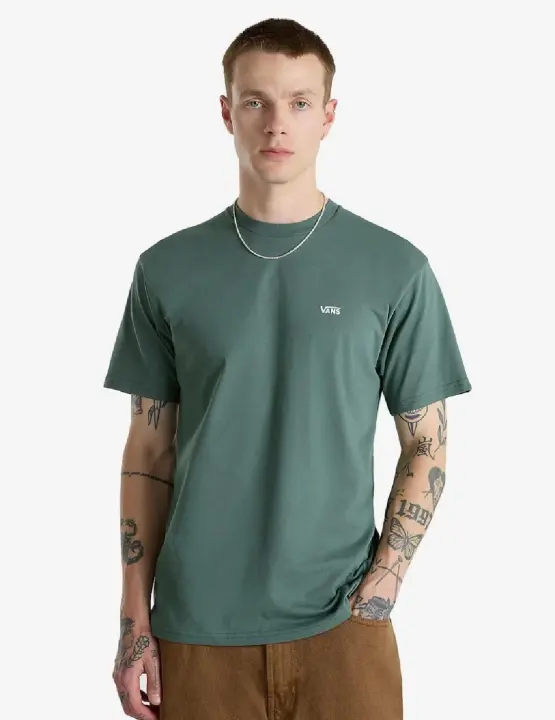 Camiseta Vans 'Left Chest Logo' Verde - 1
