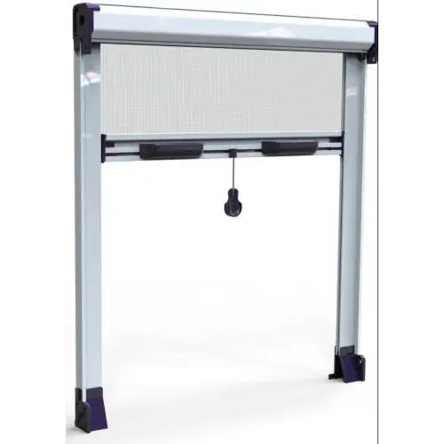 Kit mosquitera HEYAC enrollable vertical 160x150 blanca - 1