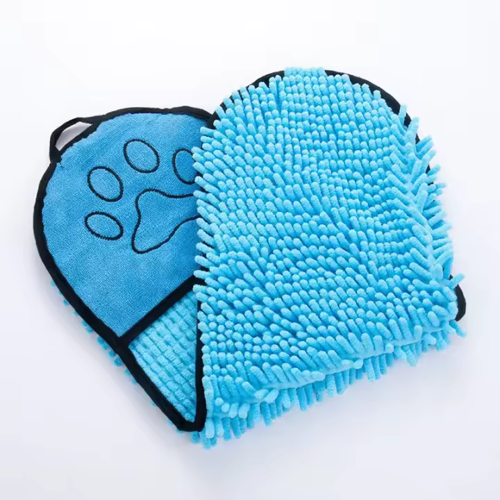 Toalla Para Mascotas Absorbente Y Secado Rápido Tamaño Grande Ideal Para Baño Y Peluquería Adecuada Para Perros Y Gatos - 1