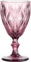 MAXHOME-Juego de 6 vasos Copa Vino Escorial Rosa 25 cl para boda, fiesta, bar, vacaciones, aniversario - details 1