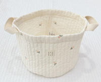 Bolsa De Diaper Para Bebé INS Con Bordado De Oso Hermoso Organizador De Almacenamiento Para Pañales Juguetes Mami Nueva - details 11