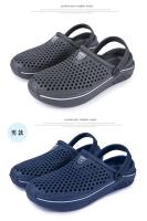 Zapatillas De Taconete Bajo Para Hombre Sandalias De Cierre Inyectado EVA Zapatos De Jardín Y Playa Para Verano Couplet - details 21