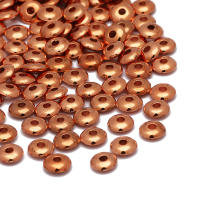 Lote De 200 Piezas De Cuentas De Accesorios Para Joyería DIY 5 6 8mm CCB Charm Spacer Beads Seed Wheel Redondas Planas Acrílicas Para Creación De Joyas - details 2