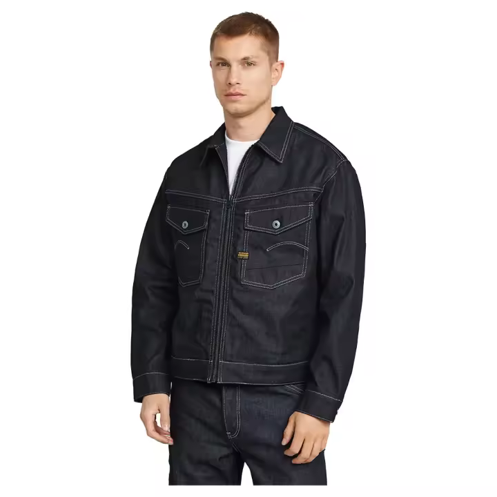 Ropa hombre Chaquetas G-star Chaqueta Dakota Negro - 1