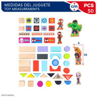 WOOMAX Spidey y su superequipo Juego de bloques de madera - details 4