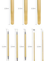 Juego De 6 Piezas De Agujas De Acné En Acero Inoxidable Herramienta De Belleza Para Eliminar Quistes Y Puntos Negros - details 2
