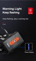 Linterna Frontal LED COB XHP360 Recargable USB Con Zoom Y Luz Potente 18650 Lámpara De Cabeza Impermeable Para Pesca Exploración Y Caza - details 11