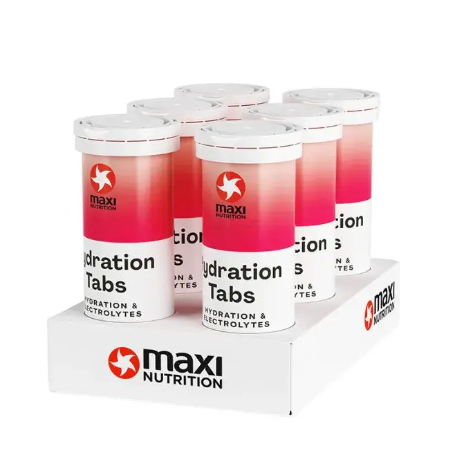 Hidratación con Electrolitos Maxi Nutrition, 6 tubos - 1