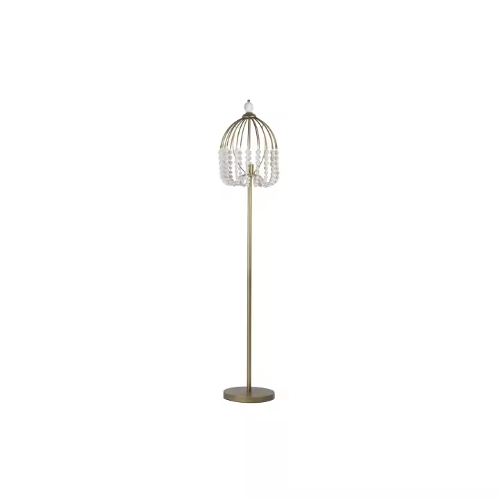 Lámpara de Pie Adda Home con Bolas de Metal y Madera - 1