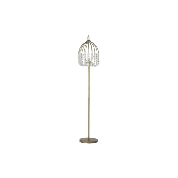Lámpara de Pie Adda Home con Bolas de Metal y Madera - 1